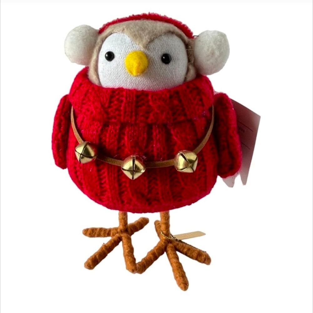 NEW Target Wondershop 2021 Featherly Friends GLEE Christmas Bird Sweater Bells